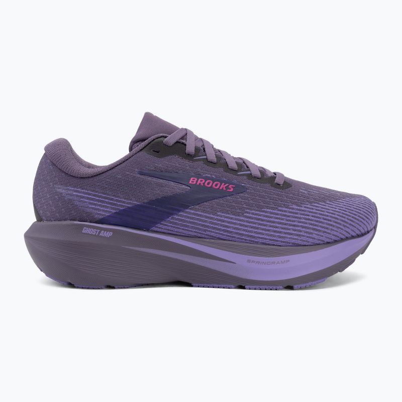Women's running shoes Brooks Ghost Amp purple/purple/fuchsia 2