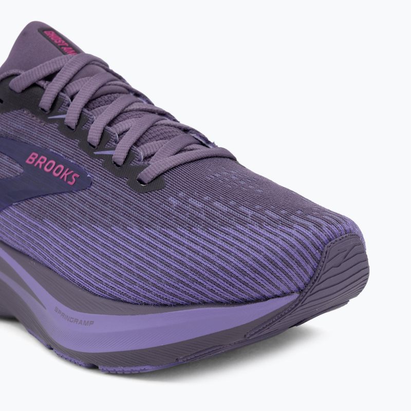 Women's running shoes Brooks Ghost Amp purple/purple/fuchsia 7