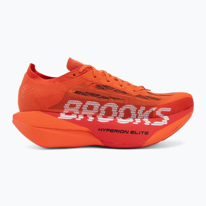 Running shoes Brooks Hyperion Elite 6 tigerlily/red/white 2