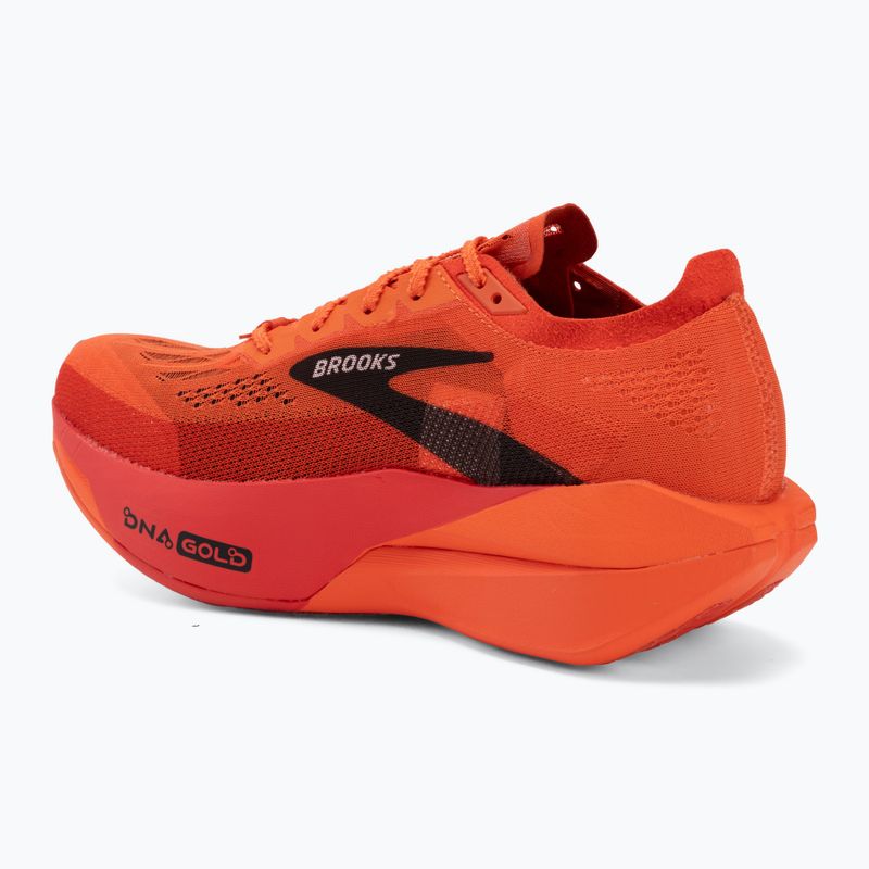Running shoes Brooks Hyperion Elite 6 tigerlily/red/white 3