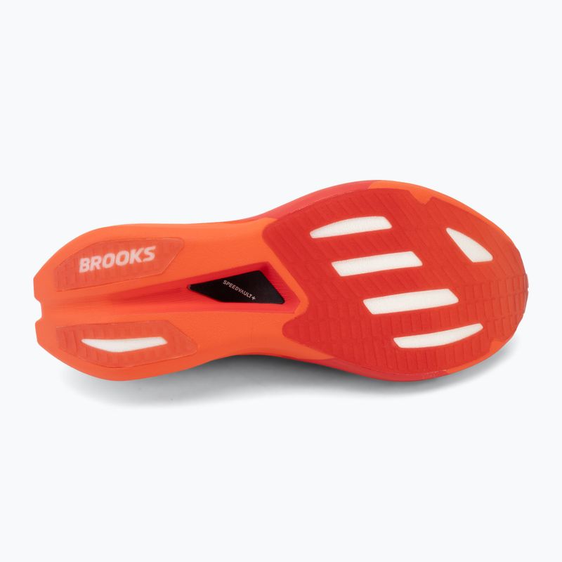 Running shoes Brooks Hyperion Elite 6 tigerlily/red/white 4