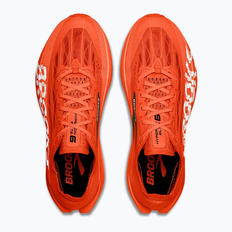 Running shoes Brooks Hyperion Elite 6 tigerlily/red/white 5