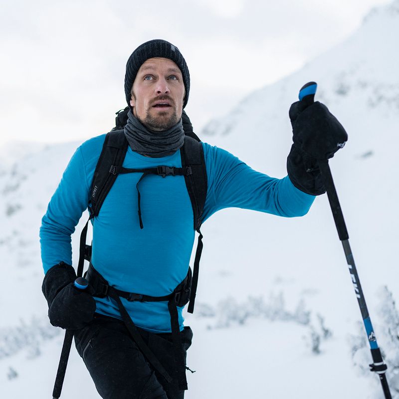 Icebreaker Flexi Chute multifunctional sling jet heather 6