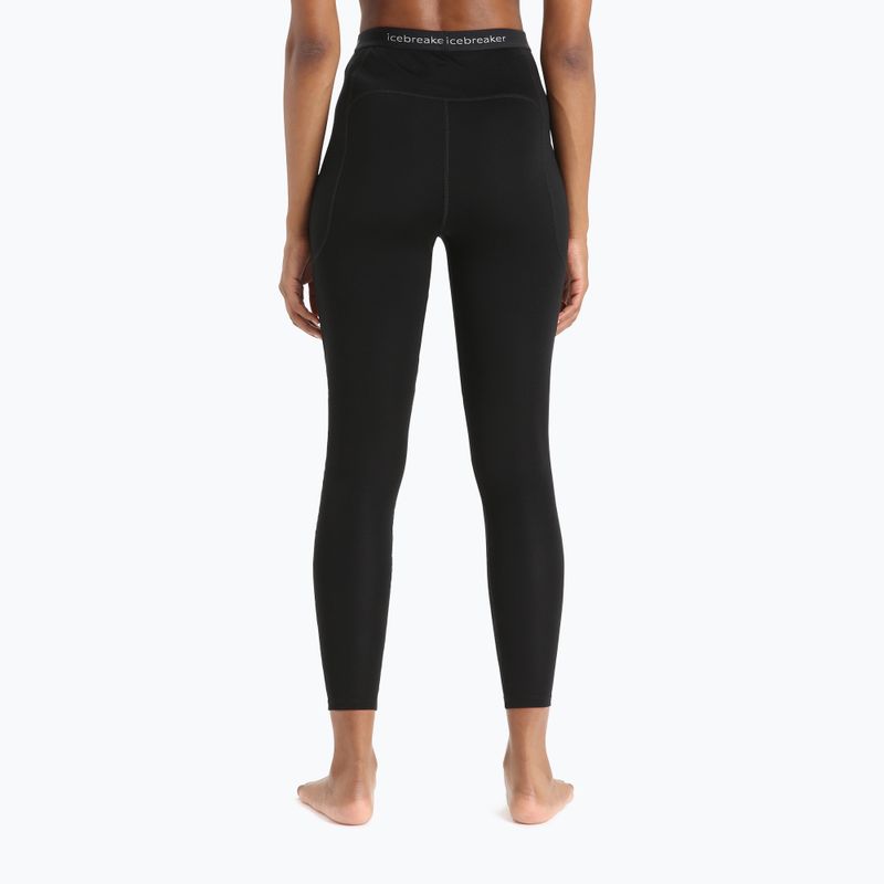 Women's thermal trousers icebreaker Merino black 2