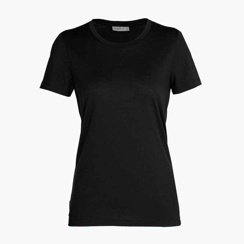 Women's trekking T-shirt icebreaker Tech Lite II black IB0A59J90011 5