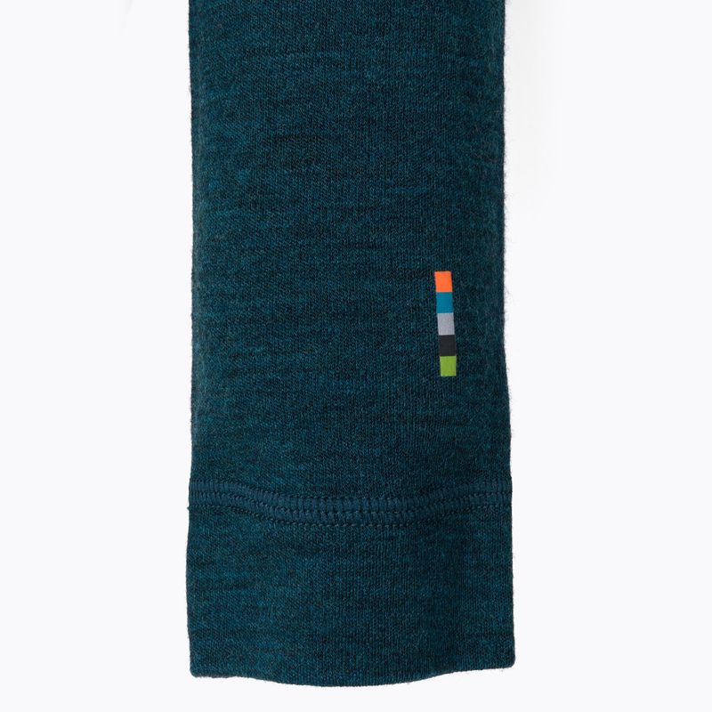 Women's thermal base layer sweatshirt Smartwool Merino 250 Baselayer Crew Boxed twilight blue heather 3