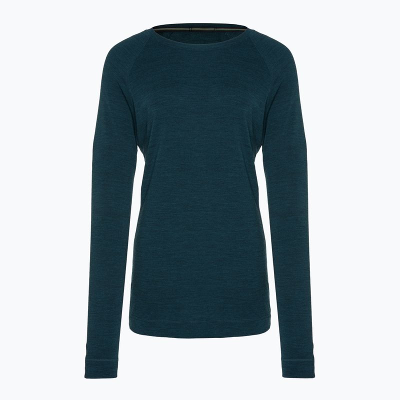 Women's Smartwool Merino 250 Baselayer Crew Boxed thermal longsleeve twilight blue heather