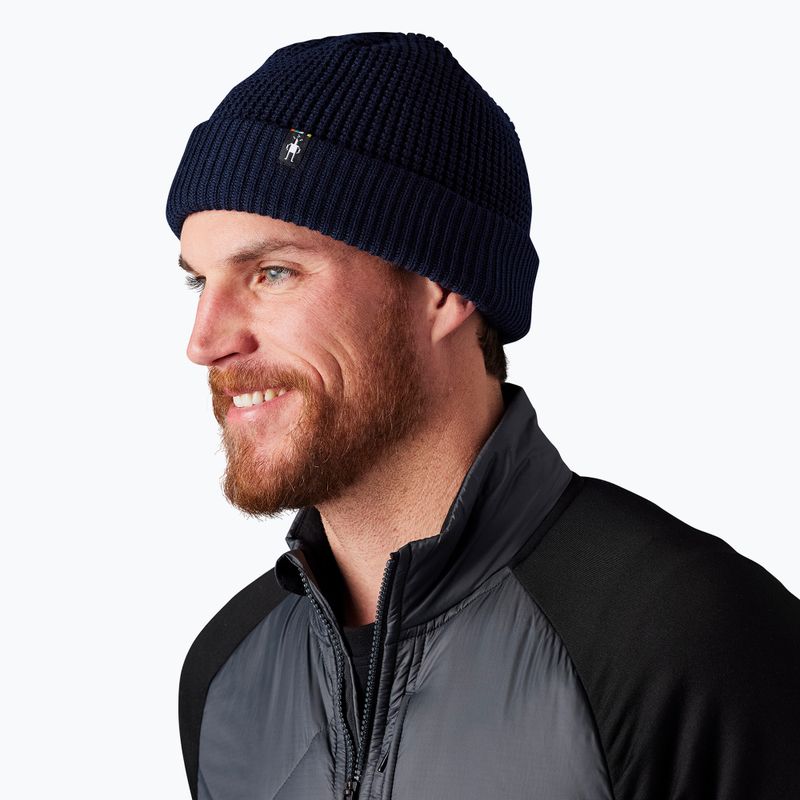 Smartwool Creek Run deep navy beanie 3