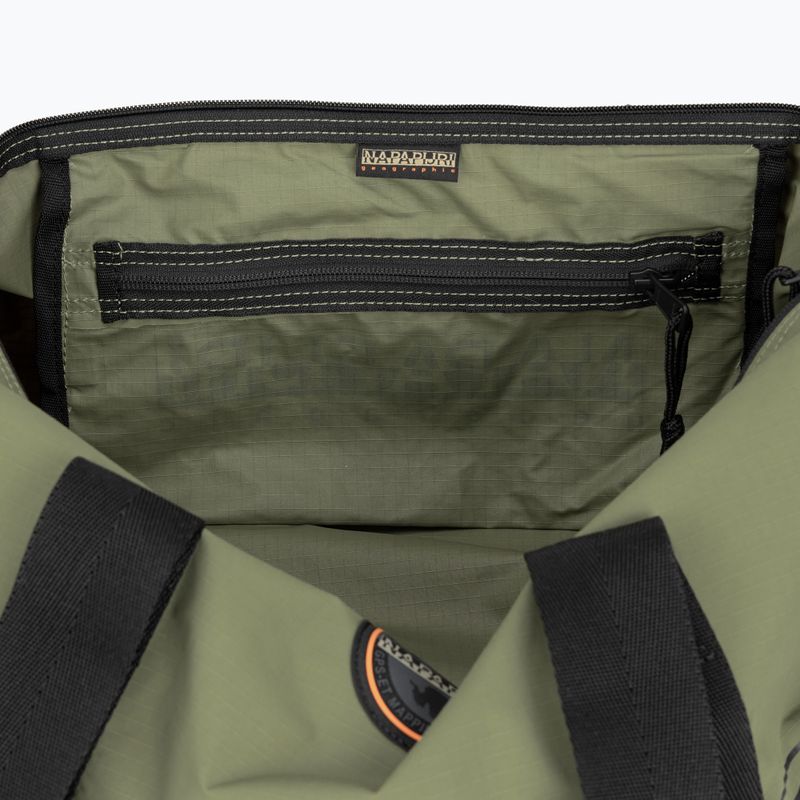 Napapijri H-Salinas Small green lichen travel bag 5