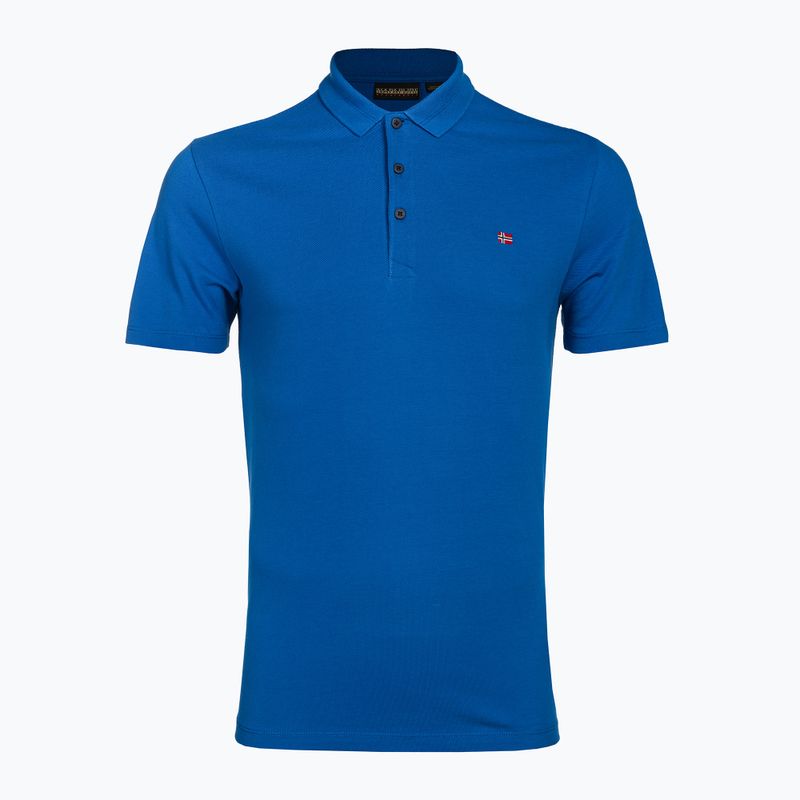 Men's Napapijri Ealis blue lapis polo shirt 5