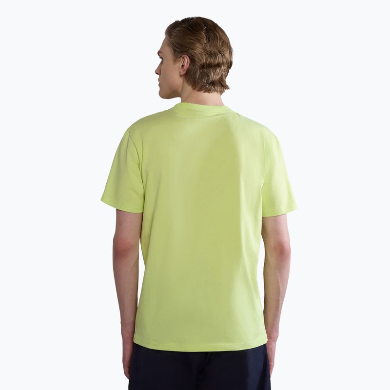 Men's Napapijri Salis yellow sunny t-shirt 3