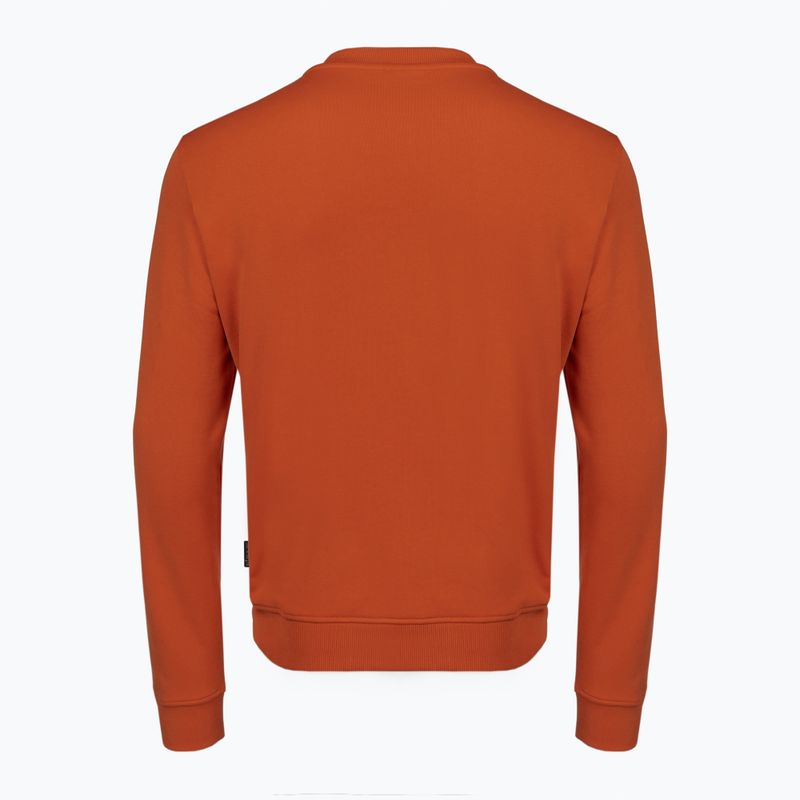 Men's Napapijri Balis Crew Sum 2 orange burnt sweatshirt 10