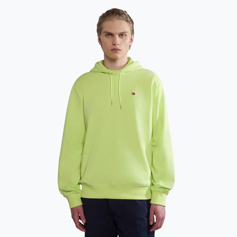 Men's Napapijri Balis H Sum yellow sunny sweatshirt 2