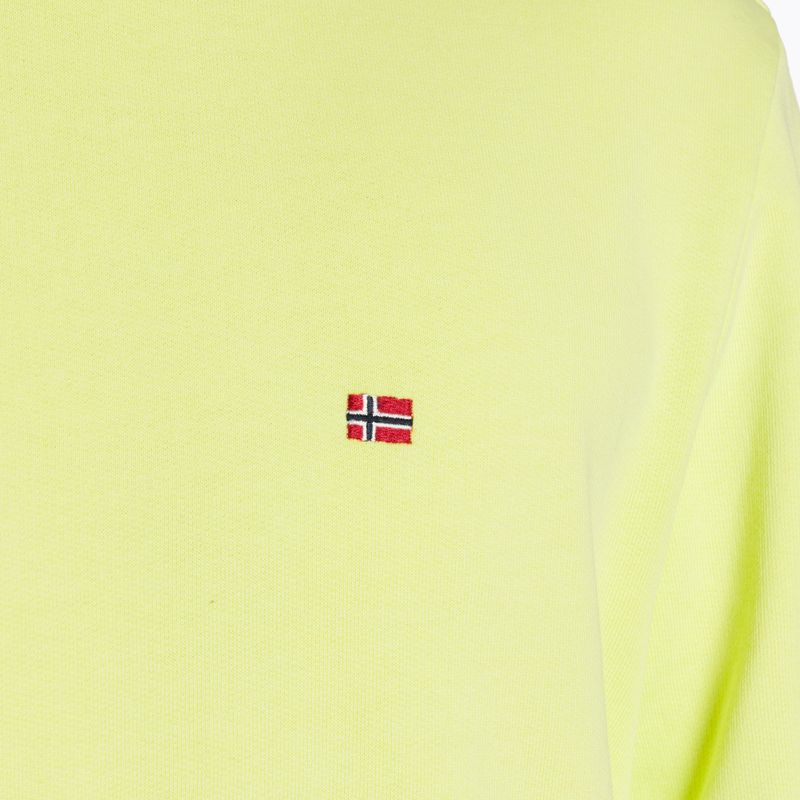 Men's sweatshirt Napapijri Balis Crew Sum 2 yellow sunny 5