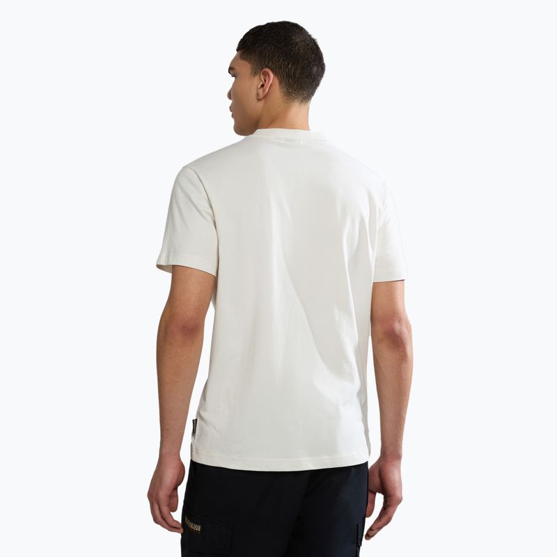 Men's Napapijri S-Iaato white whisper t-shirt 3