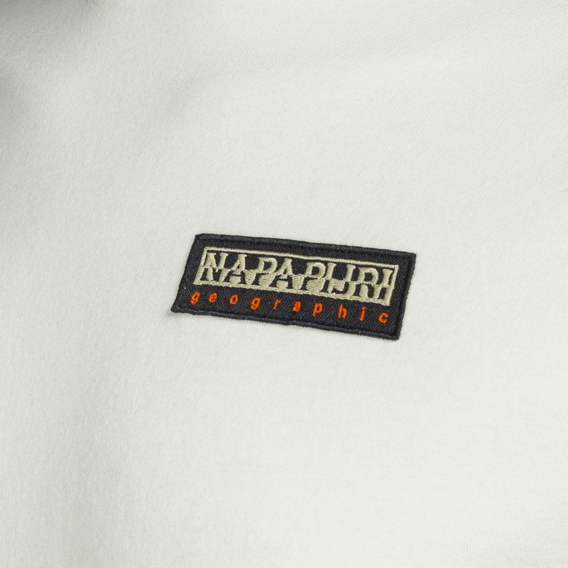 Men's Napapijri S-Iaato white whisper t-shirt 7