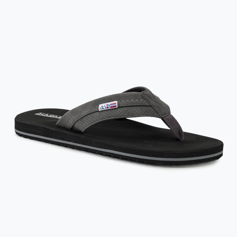 Napapijri men's slides NP0A4I8G black