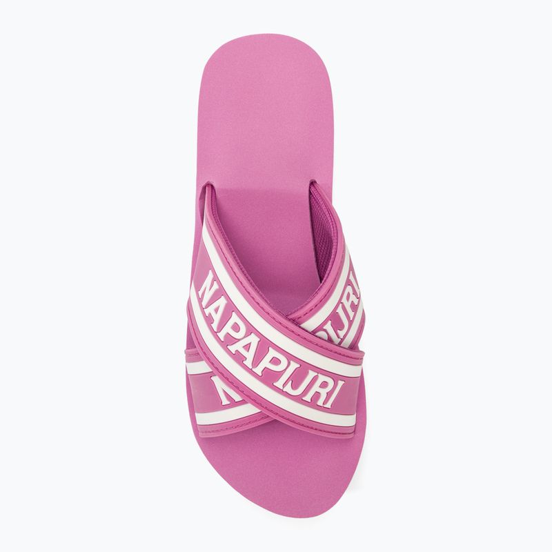 Napapijri women's slides NP0A4I8K pink cyclam 5