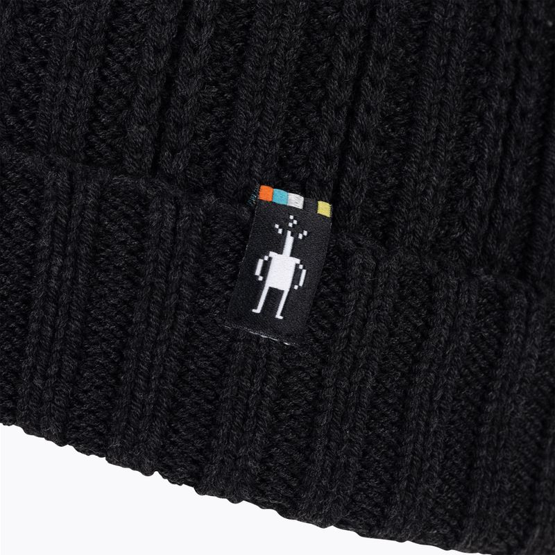 Smartwool Rib Hat charcoal heather 3