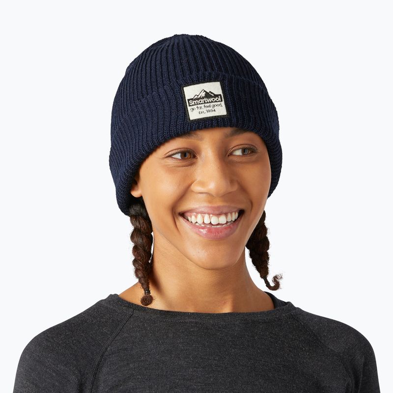 Smartwool winter beanie Smartwool Patch deep navy 7