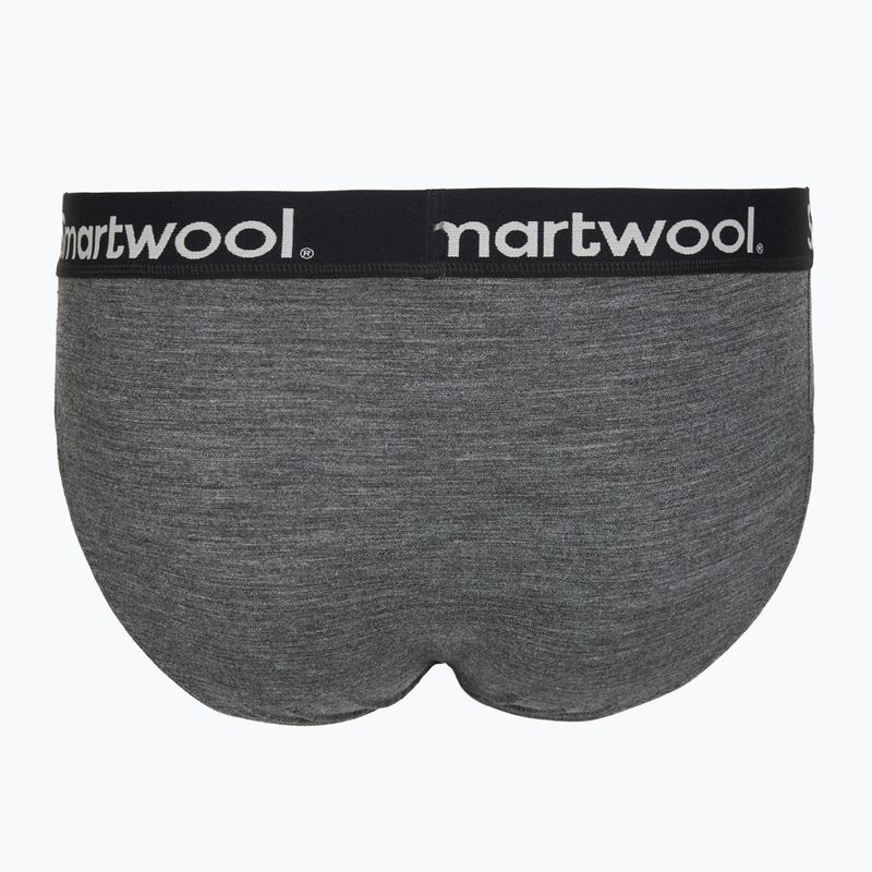 Men's thermal underwear Smartwool Active Brief medium gray heather 2