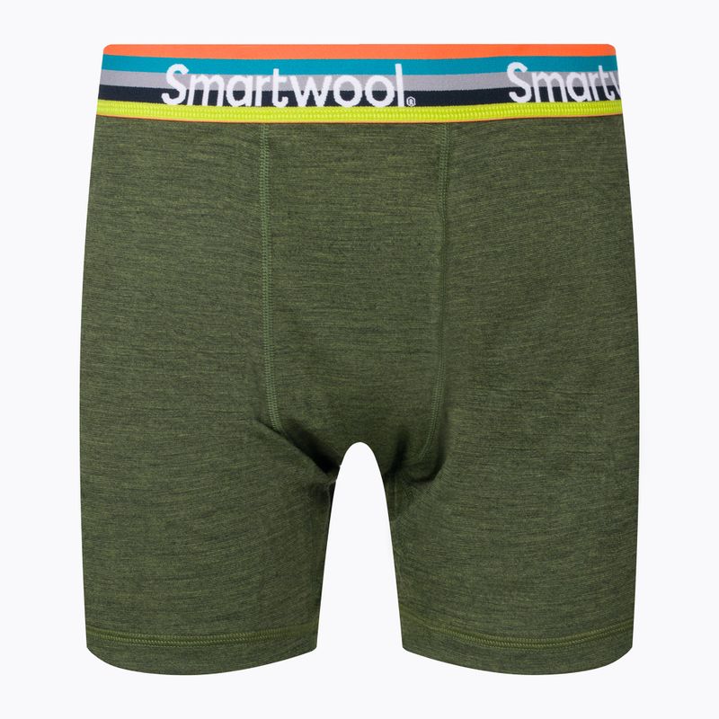 Men's Smartwool Merino Sport 150 Boxer Brief Boxed thermal boxers green SW017342B45