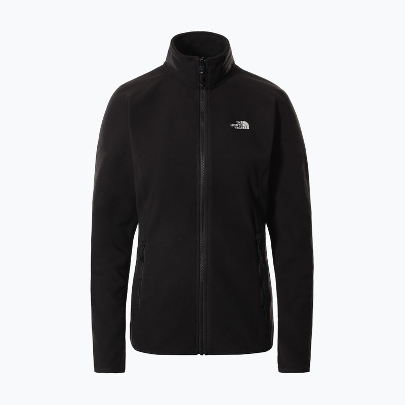 Women's fleece sweatshirt The North Face 100 Glacier FZ black NF0A5IHOJK31