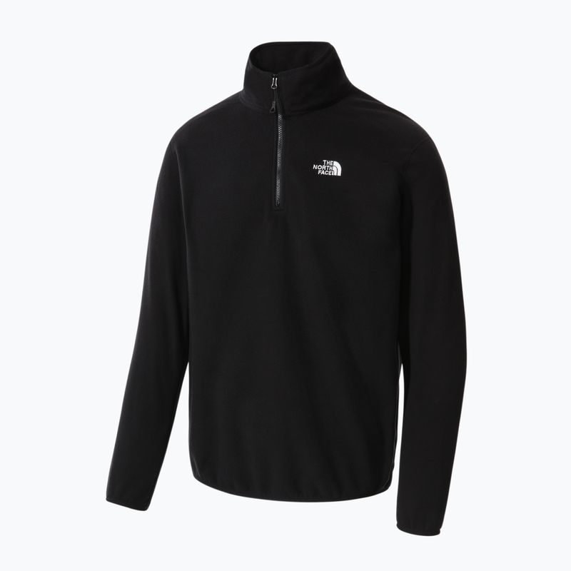 Men's fleece sweatshirt The North Face 100 Glacier 1/4 Zip black NF0A5IHPJK31