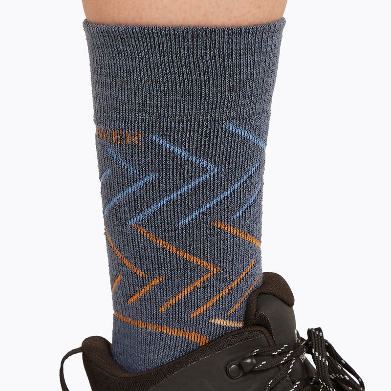 Icebreaker women's trekking socks Hike+ Medium Crew Sunrise dawn/ray 4