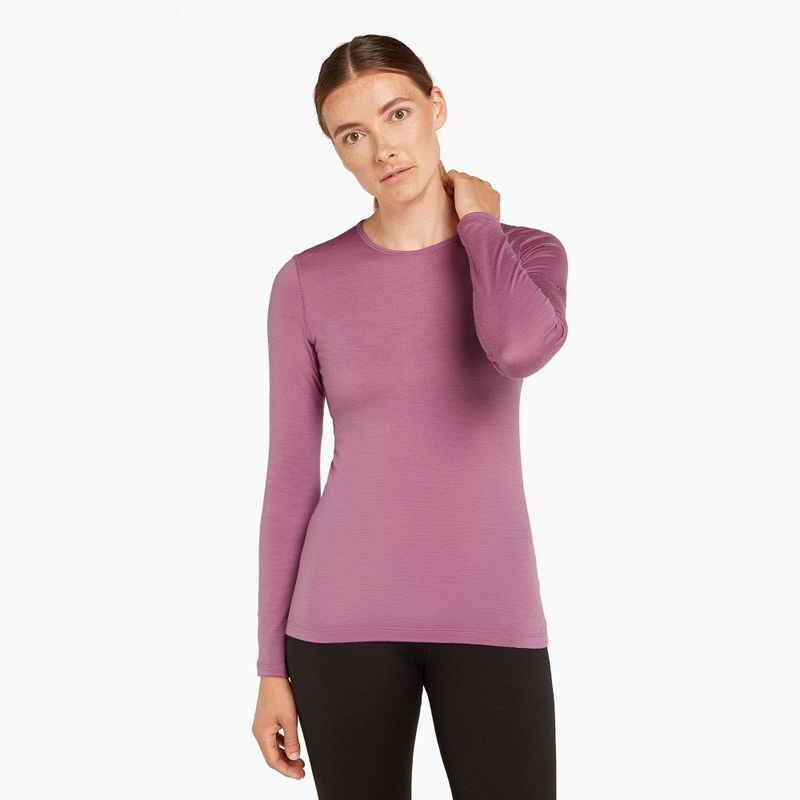 Icebreaker women's thermal longsleeve 200 Oasis Crewe deco