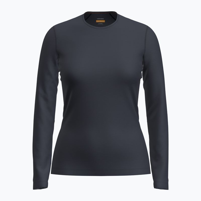 Icebreaker women's thermal longsleeve 200 Oasis Crewe midnight navy