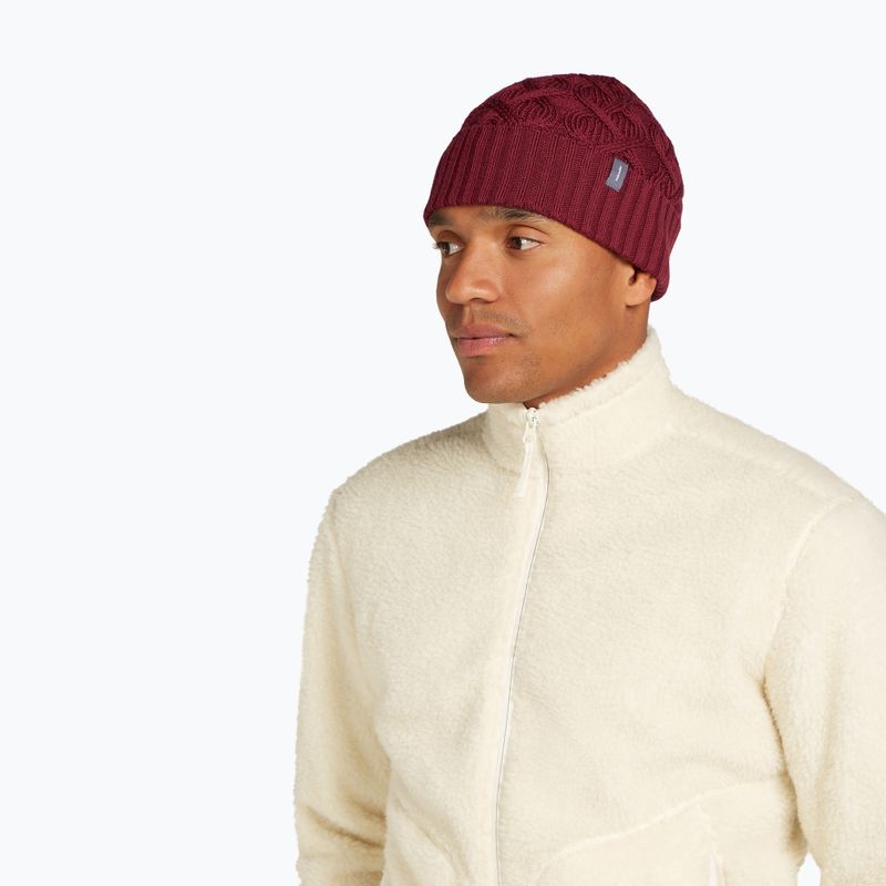 Icebreaker Merino Cable Knit winter cap port 2