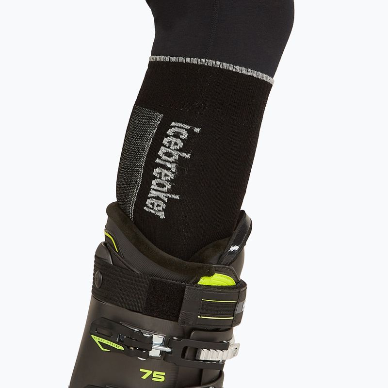 Icebreaker men's ski socks Merino Ski+ Ultralight OTC black/ether/graphite 4