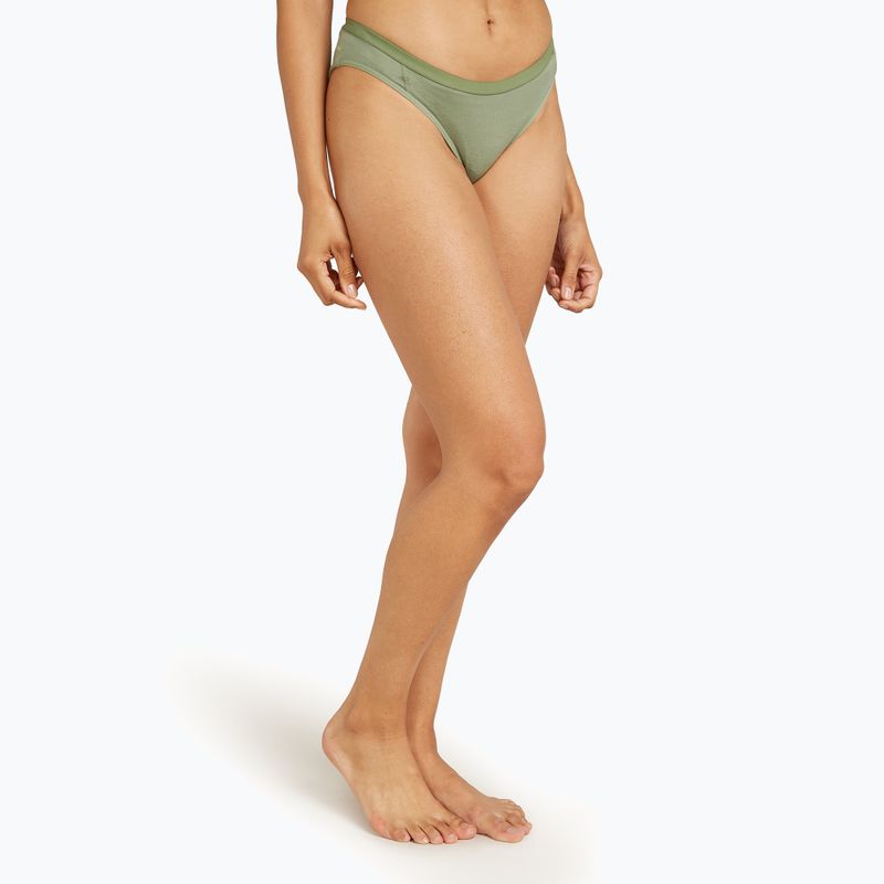 Women's thermal panties icebreaker Siren Bikini lichen 2