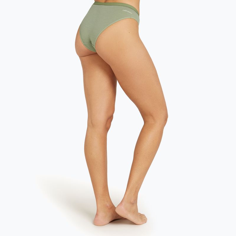 Women's thermal panties icebreaker Siren Bikini lichen 4