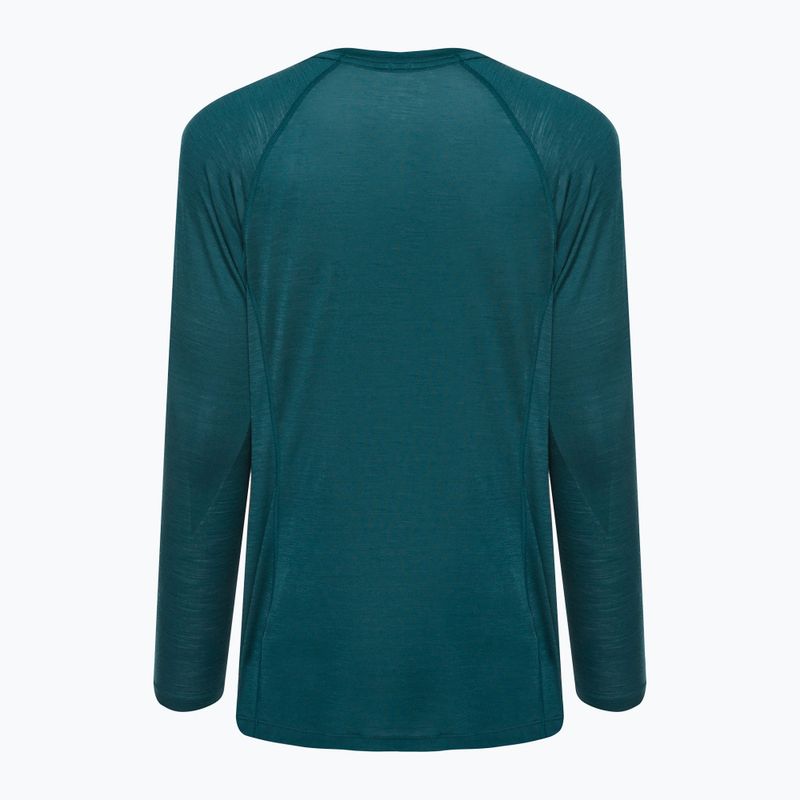 Women's Smartwool Merino Sport 120 thermal T-shirt in navy blue SW016599G74 2
