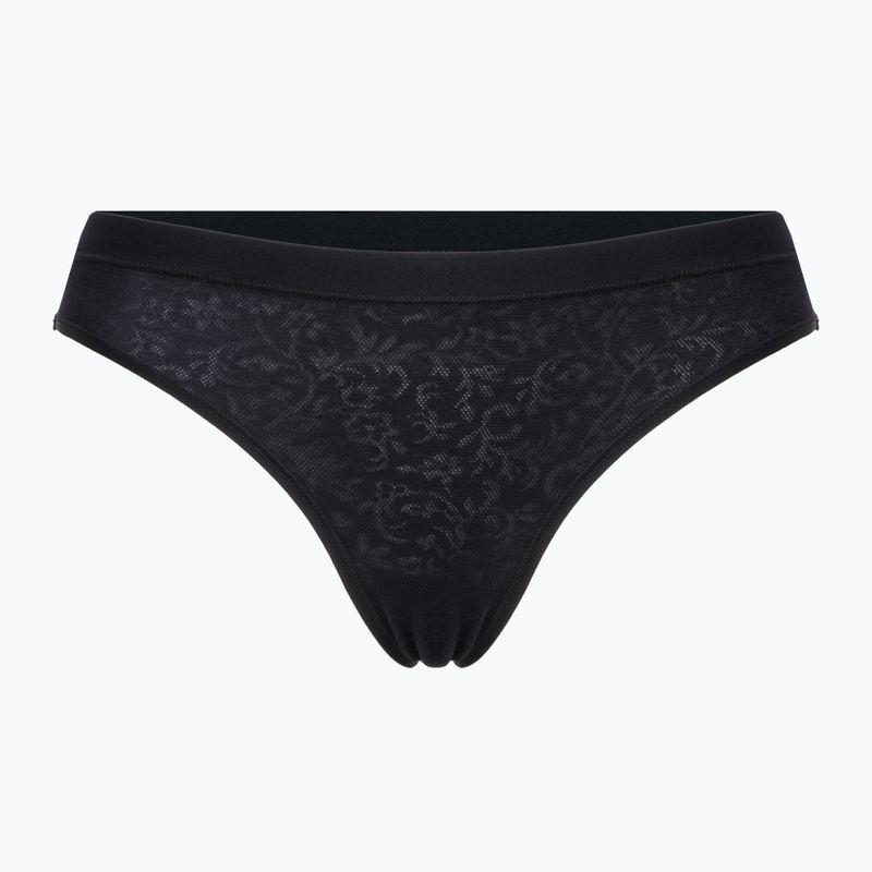 Women's thermal briefs Smartwool Merino Lace Bikini Boxed black SW016618001
