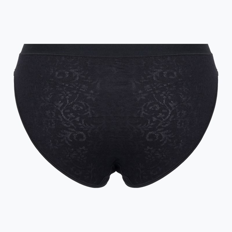 Women's thermal briefs Smartwool Merino Lace Bikini Boxed black SW016618001 2