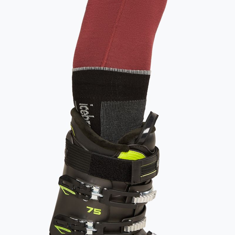 Men's icebreaker Merino Ski+ socks black/ether/graphite 4