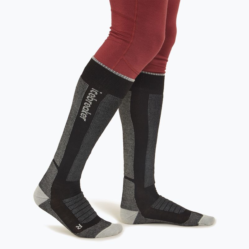 Men's ski socks Icebreaker Merino Ski+ Medium OTC black/ether/grahite 4