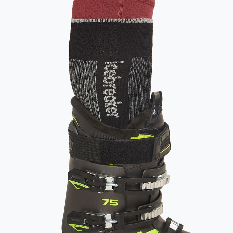 Men's ski socks Icebreaker Merino Ski+ Medium OTC black/ether/grahite 6