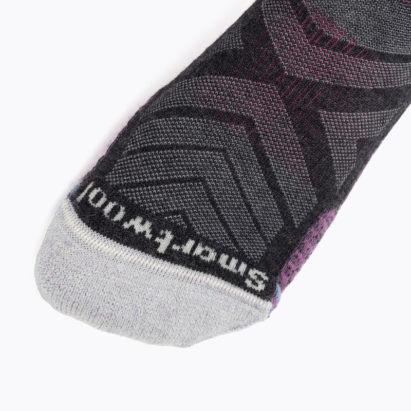 Women's Smartwool Hike Light Cushion Low Ankle trekking socks charcoal 3