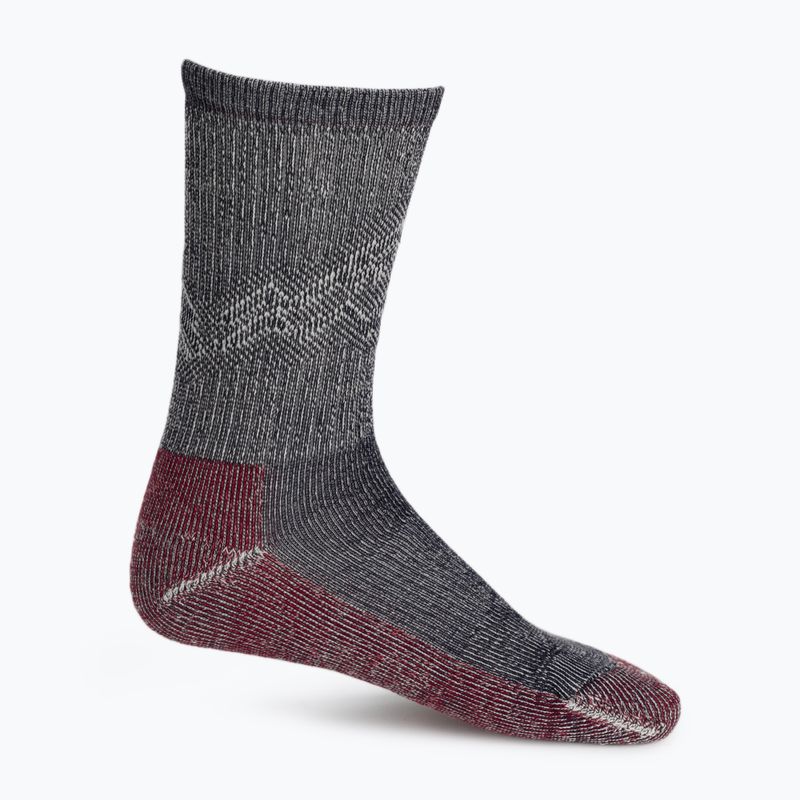 Smartwool Classic Hike Light Cushion Mountain Pattern Crew trekking socks navy blue SW0016440921 3