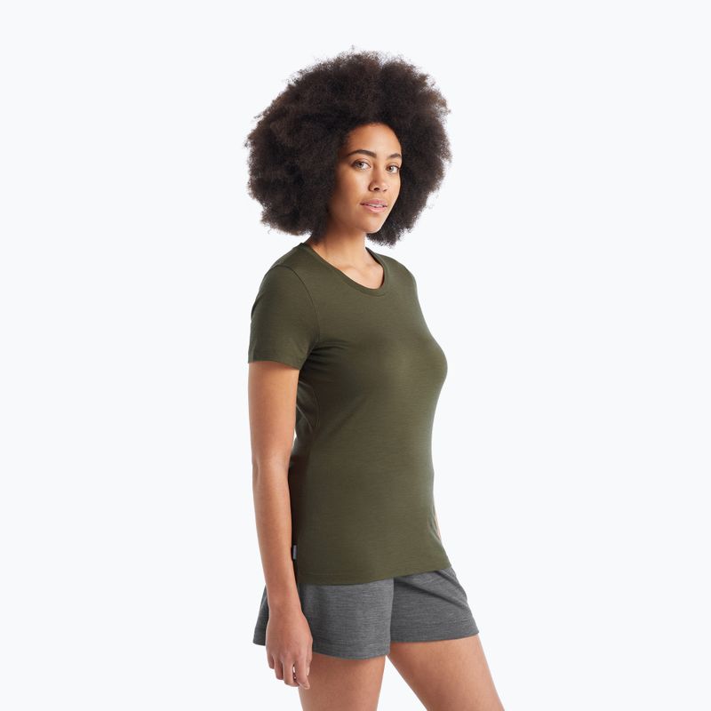 Women's trekking T-shirt Icebreaker Tech Lite II green IB0A59J90691