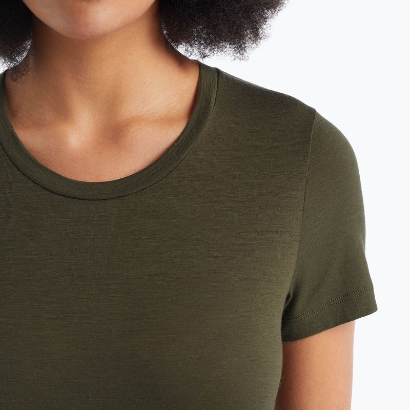 Women's trekking T-shirt Icebreaker Tech Lite II green IB0A59J90691 4