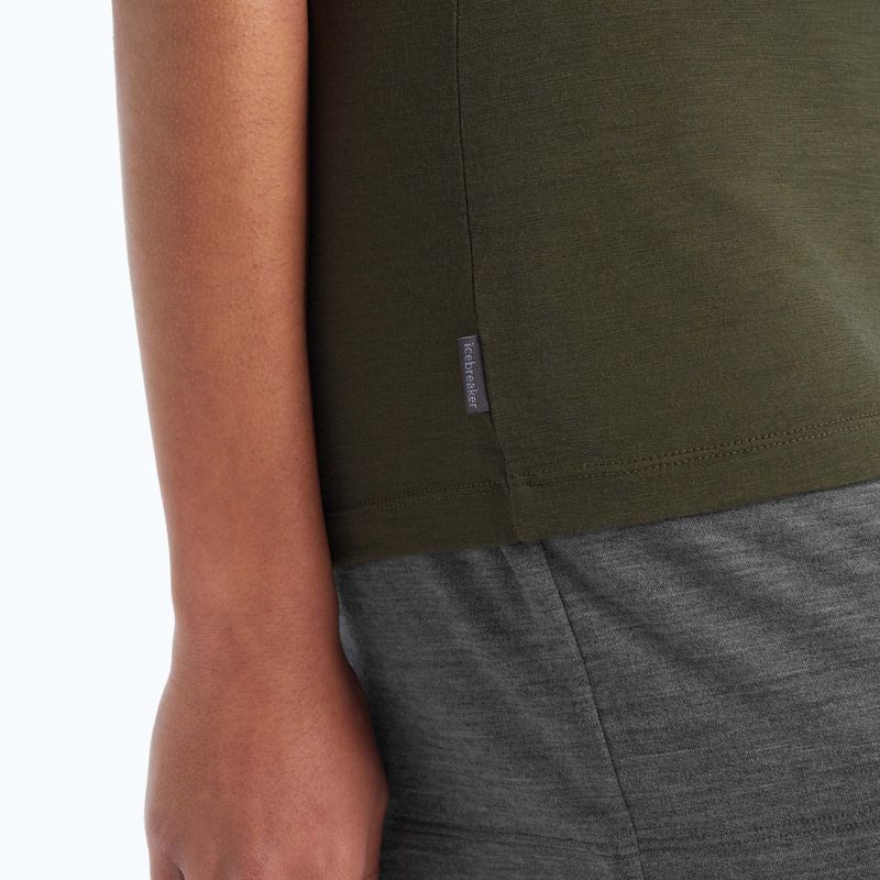 Women's trekking T-shirt Icebreaker Tech Lite II green IB0A59J90691 5