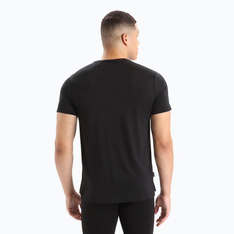 Men's Icebreaker Sphere II SS trekking shirt black IB0A56C60011 3