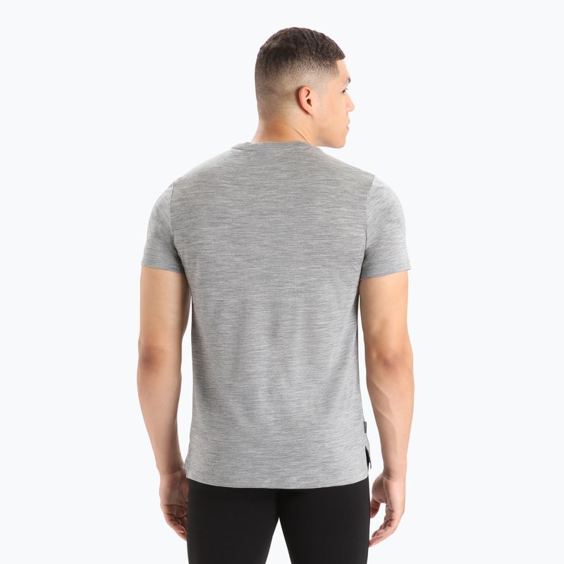 Men's Icebreaker Sphere II SS trekking shirt grey IB0A56C60161 3