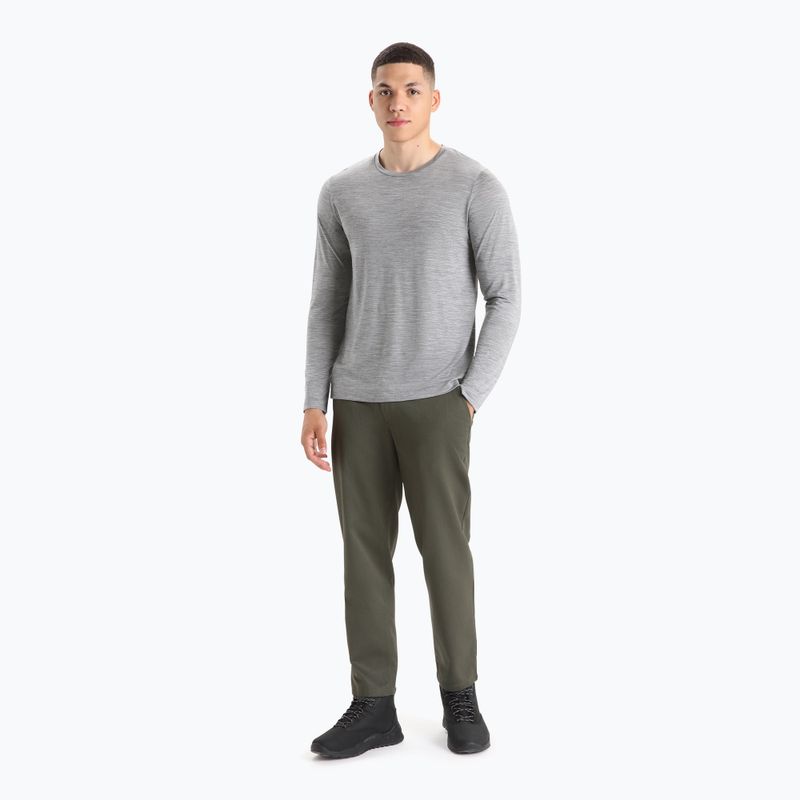 Men's Icebreaker Sphere II trekking shirt grey IB0A56D80161 2