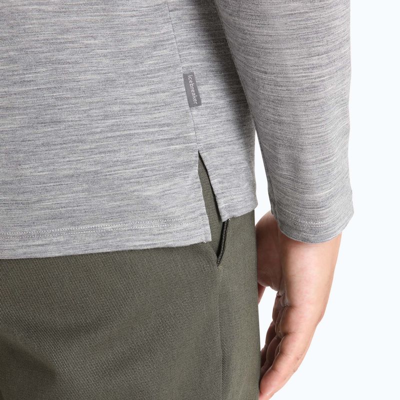 Men's Icebreaker Sphere II trekking shirt grey IB0A56D80161 5